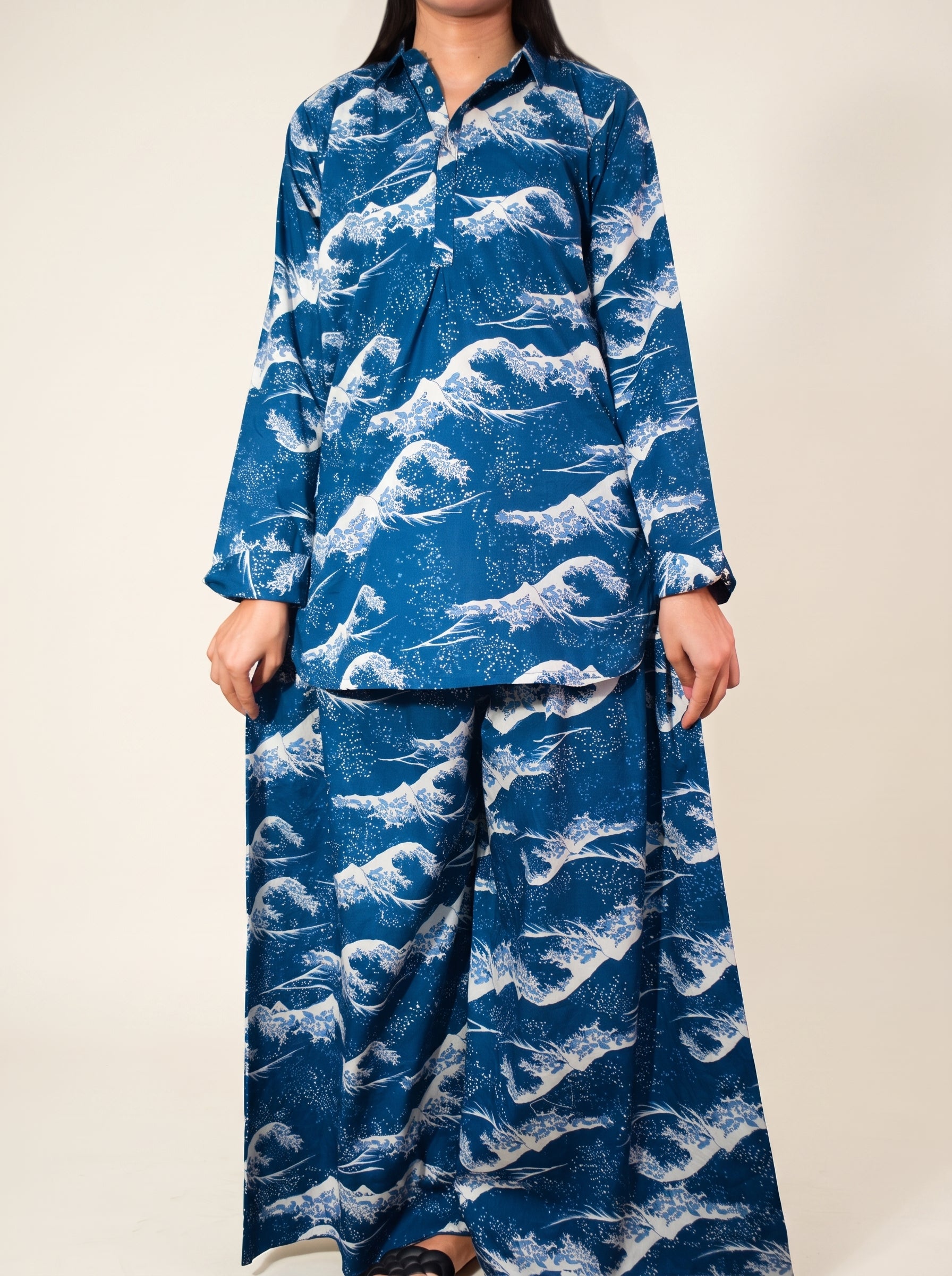 Blue Ocean Tide Matching Set