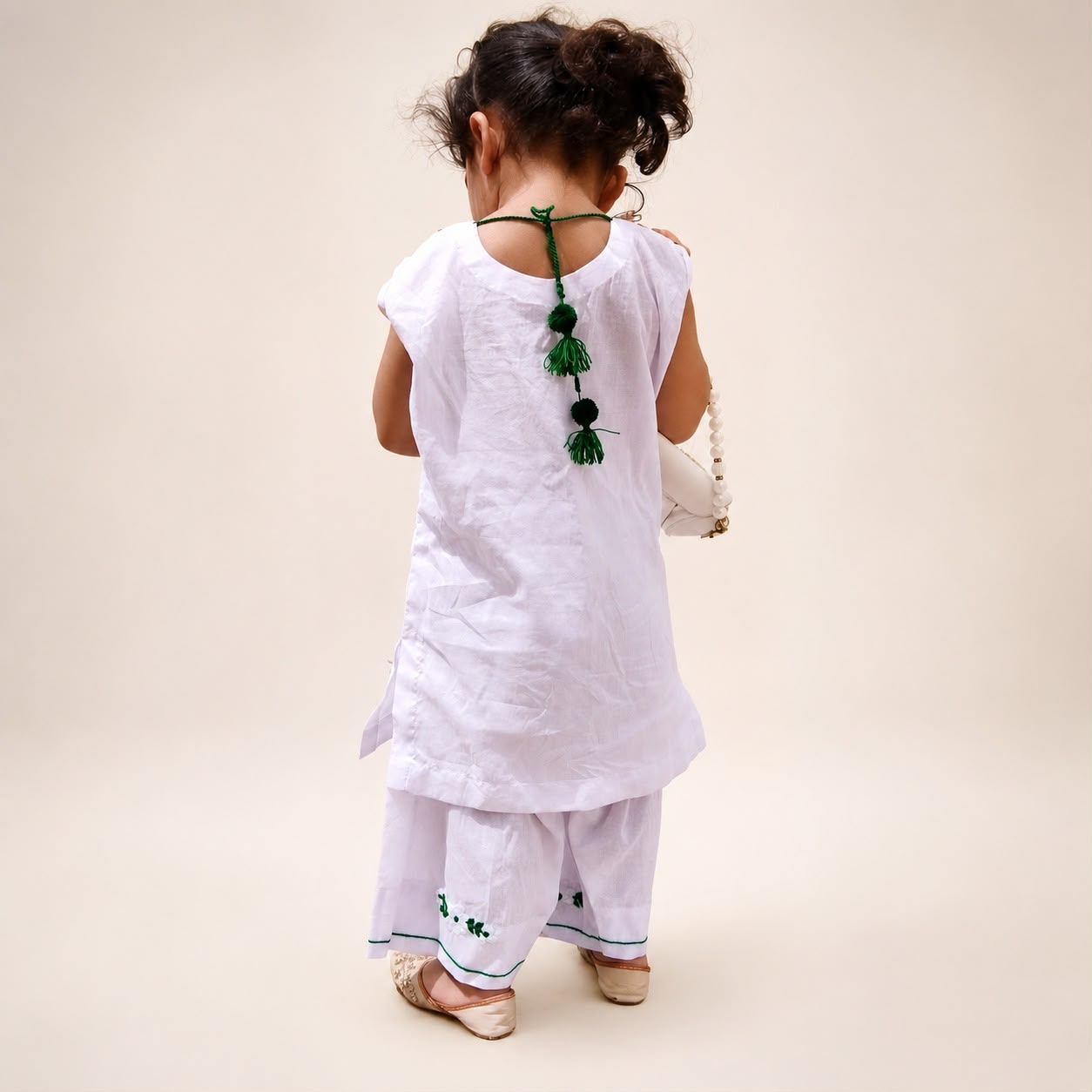 Little Patriot in White – Kids Independence Day Suit